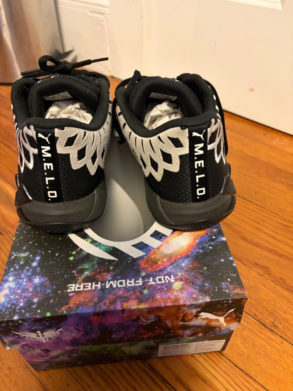 Puma Kids Melo Basketball Shoes - Picture 3 of 3